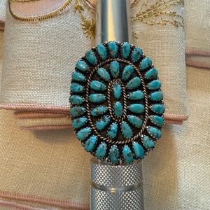 Navajo Turquoise Silver Ring